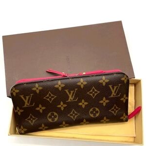 Louis Vuitton Monogram Portefeuille Ensolite M61989 Wallet W/Box
